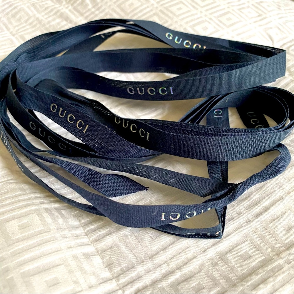 Gucci Ribbon Holiday Navy Blue 2022